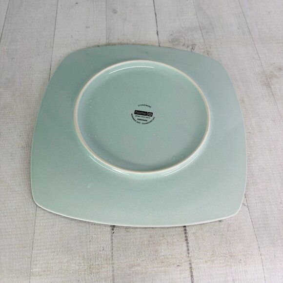 Home Target GREEN COLOR BLOCK Various Blue Blocks Square Stoneware Dinner Set 4 - Picture 5 of 16